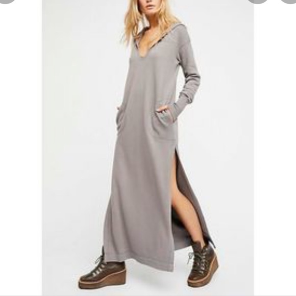 Free People Dresses & Skirts - {Free People} Lazy Days Tunic Dress | grey sz S